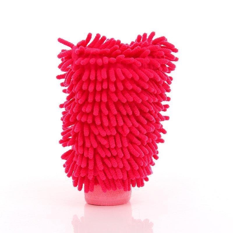 Car Wash Gloves Professional Microfiber Chenille Glove Type Car Wash Brush Car Wash Gloves Car Wash Mop Glove Type Car Wash Scratch Prevention