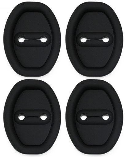 Car supplies/Car door lock protection pad, 4 pieces. Door shock absorbing cushion pad, thick door shock prevention tape, universal door lock cover
