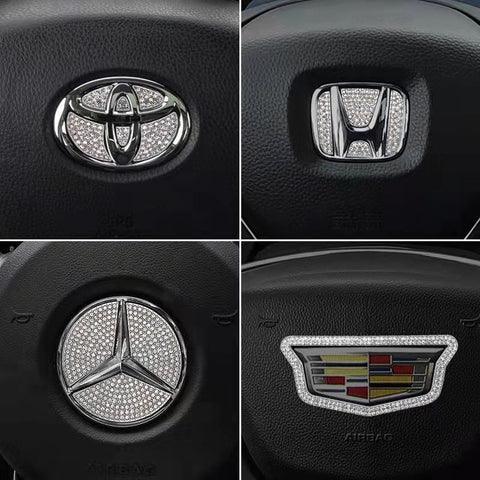 Car steering wheel car label sticker Car steering wheel car sign sticker