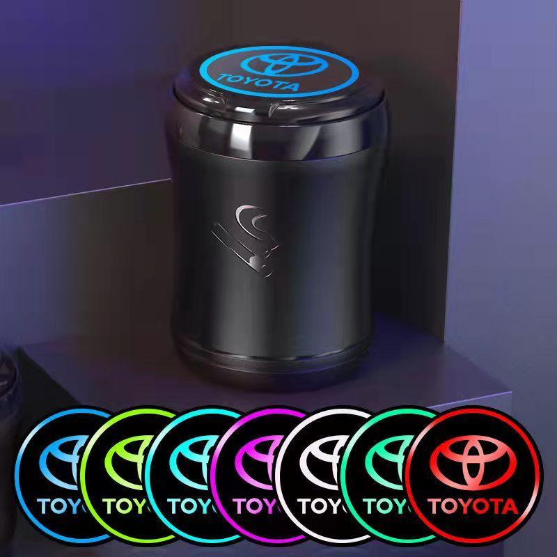 Vehicle ashtray, luminous, special vehicle sign