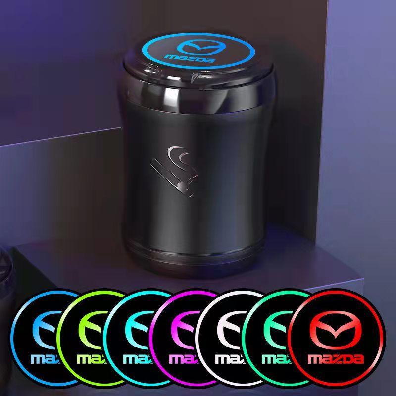 Vehicle ashtray, luminous, special vehicle sign