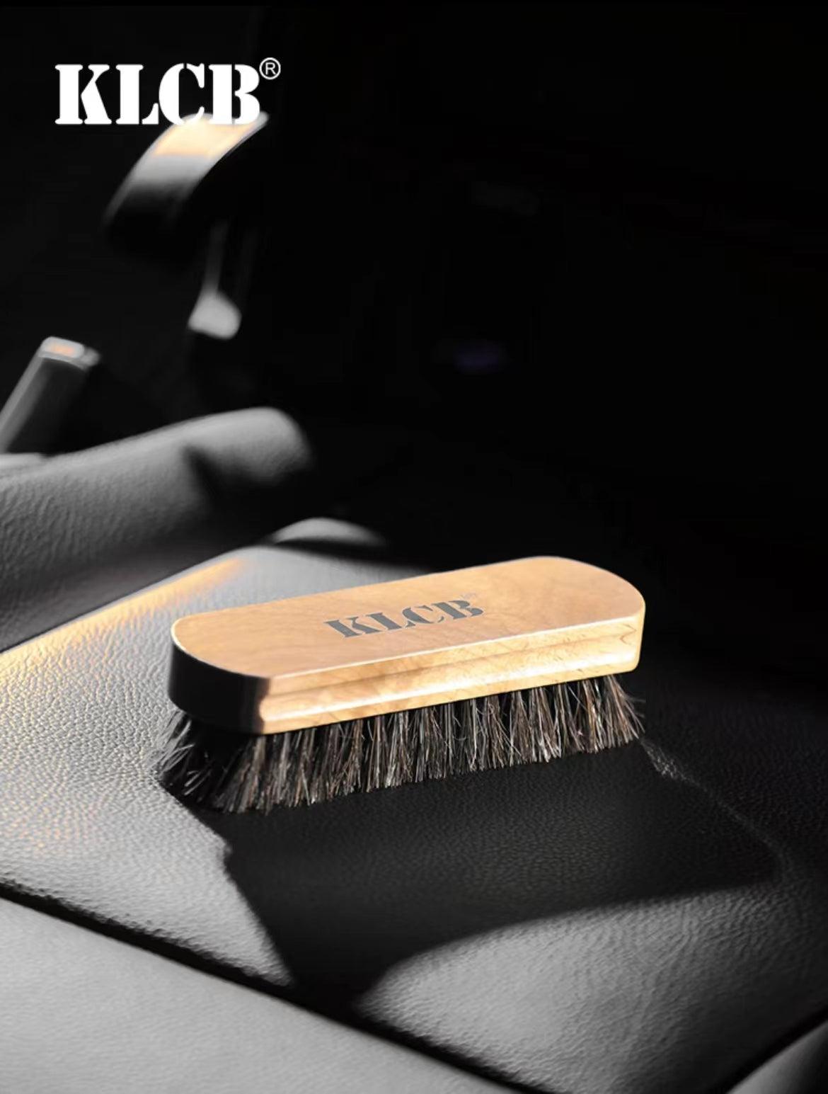 KLCB Interior Brush, Soft Brush, Automobile, Dust Removal, Horsehair Brush, Car Interior, Deep Cleaning, Car Washing Supplies Tool