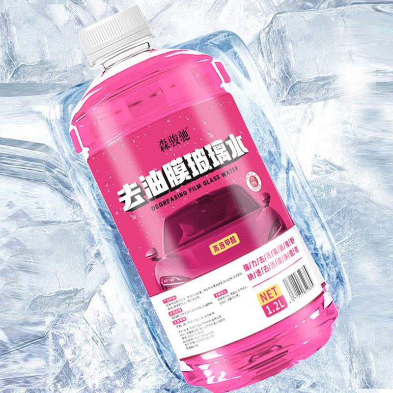 Glass coating film oil film remover pink glass cleaning protection powerful dirt remover oil film wiper liquid