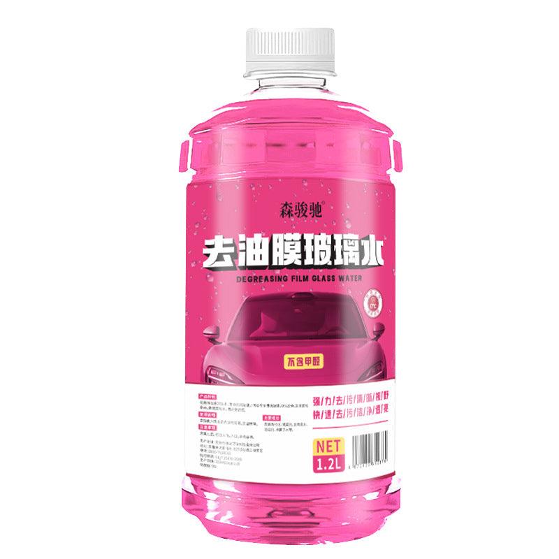 Glass coating film oil film remover pink glass cleaning protection powerful dirt remover oil film wiper liquid